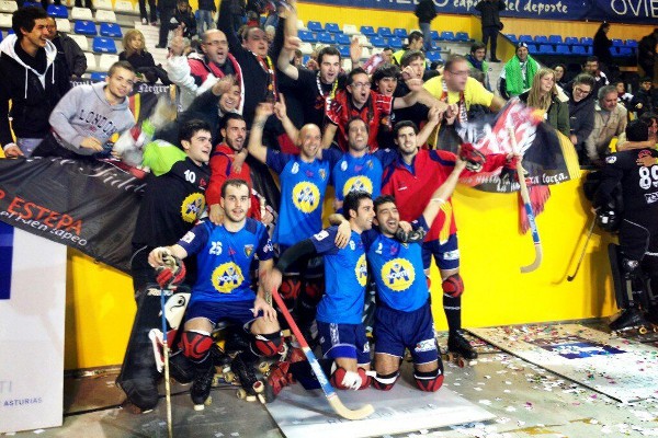 Moritz Vendrell, campeón de la Copa del Rey de hockey 2013