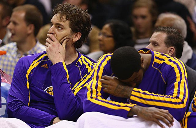 Lakers eliminados, se acaba la temporada para Pau Gasol. 