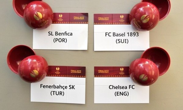 Europa League 2012-2013: Fenerbahçe-Benfica y Basilea-Chelsea, las semifinales