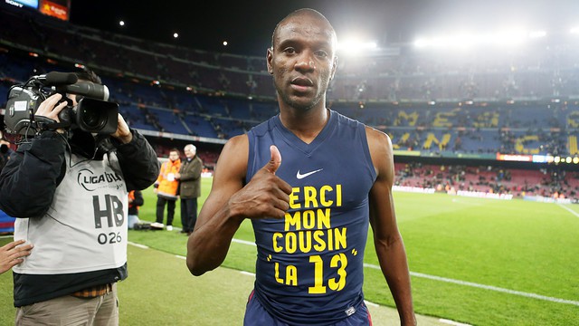 Eric Abidal se despide del Barcelona