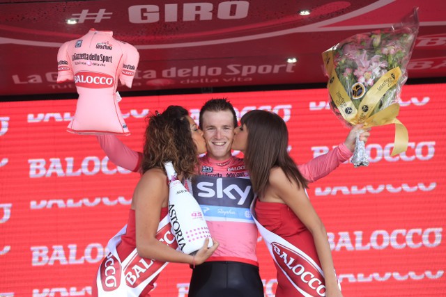 Giro de Italia 2013: Sky gana la crono por equipos y viste a Puccio de líder