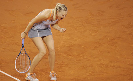 Masters 1000 de Madrid 2013: Sharapova, Azarenka y Carla Suárez Navarro a 2da ronda