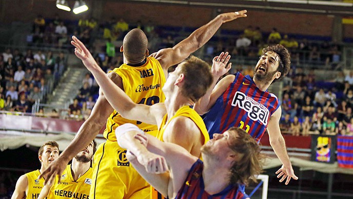 Liga Endesa ACB Playoff 2013: Real Madrid y Barcelona ponen el 2-0 ante CAI y Gran Canaria