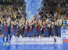 El FC Barcelona Alusport supera a ElPozo Murcia y conquista la Liga Nacional de Fútbol-Sala