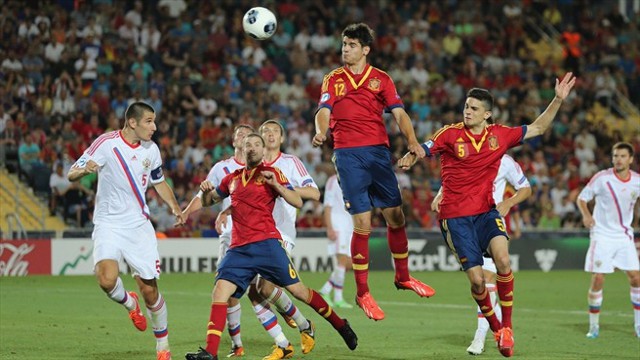 Europeo sub 21 2013: España debuta con victoria ante Rusia