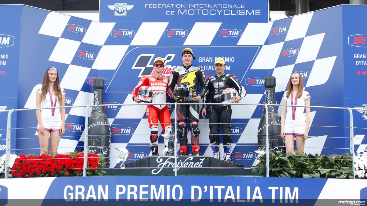 GP de Italia de Motociclismo 2013: Golpe en la mesa de Redding en Moto2 y ajustadísima victoria para Salom en Moto3