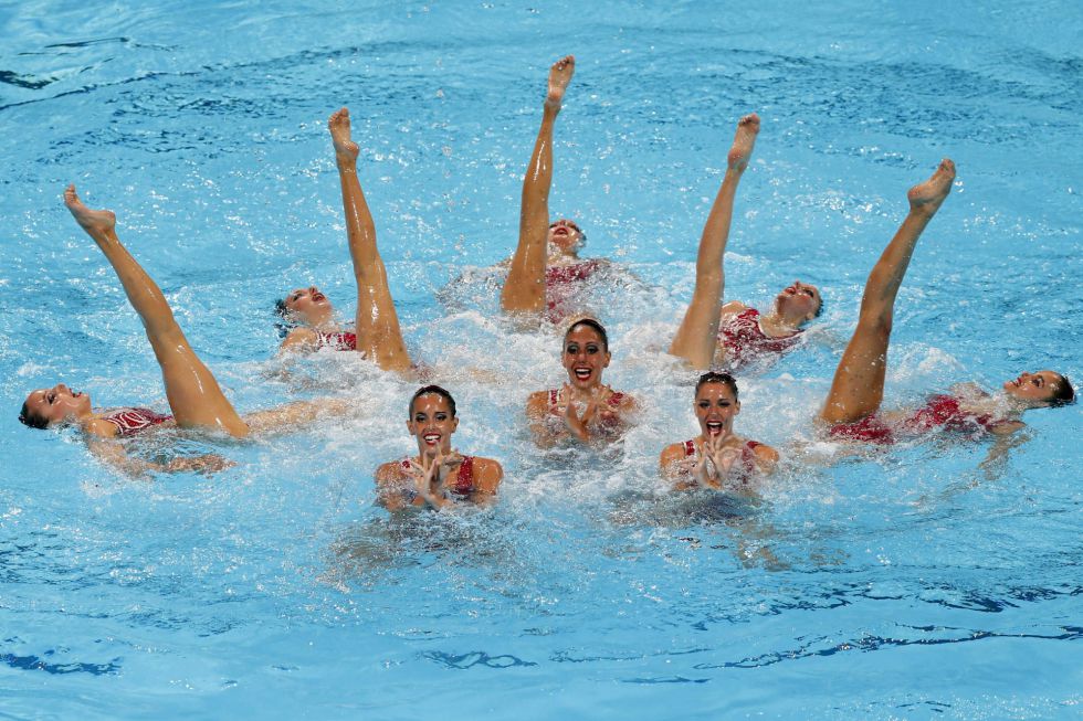 Mundial de Natación Barcelona 2013: el equipo de sincronizada consigue otra medalla de plata