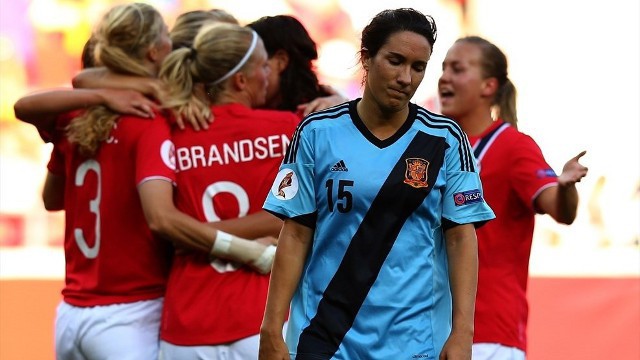 Europeo fútbol femenino 2013: España cae en cuartos ante Noruega