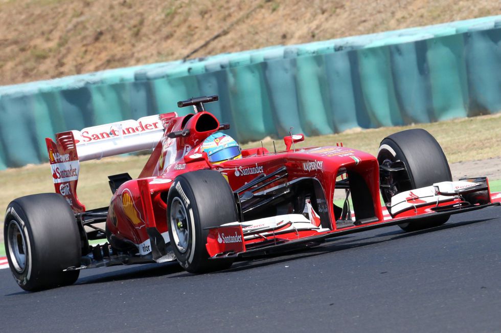 GP de Hungría 2013 de Fórmula 1: los Red Bull de Vettel y Webber mandan en los libres