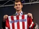 El Atlético presenta a Leo Baptistao, el jugador revelación