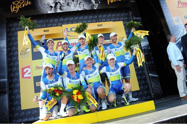 Tour de Francia 2013: Gerrans se viste de líder tras la victoria de su equipo