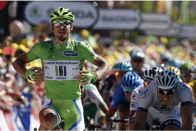 Tour de Francia 2013: Sagan hace bueno el trabajo de sus compañeros