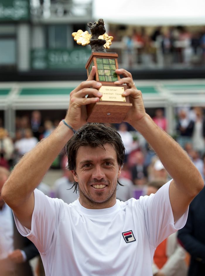 ATP Bastad 2013: Berlocq gana primer título; ATP Stuttgart 2013: Fognini gana primer título