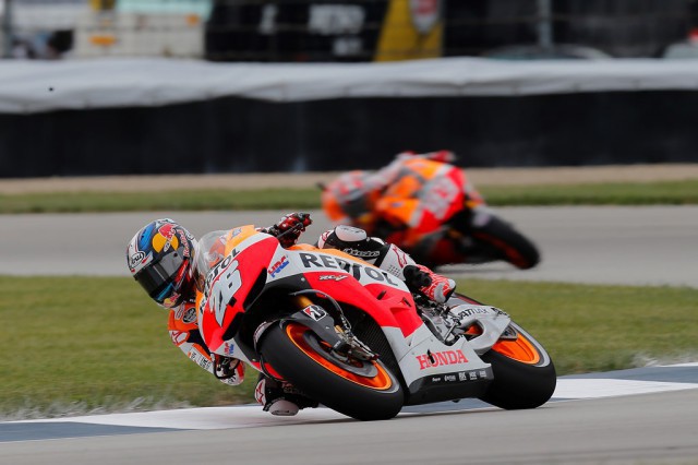 GP de Indianápolis de Motociclismo 2013: poles para Márquez, Redding y Rins