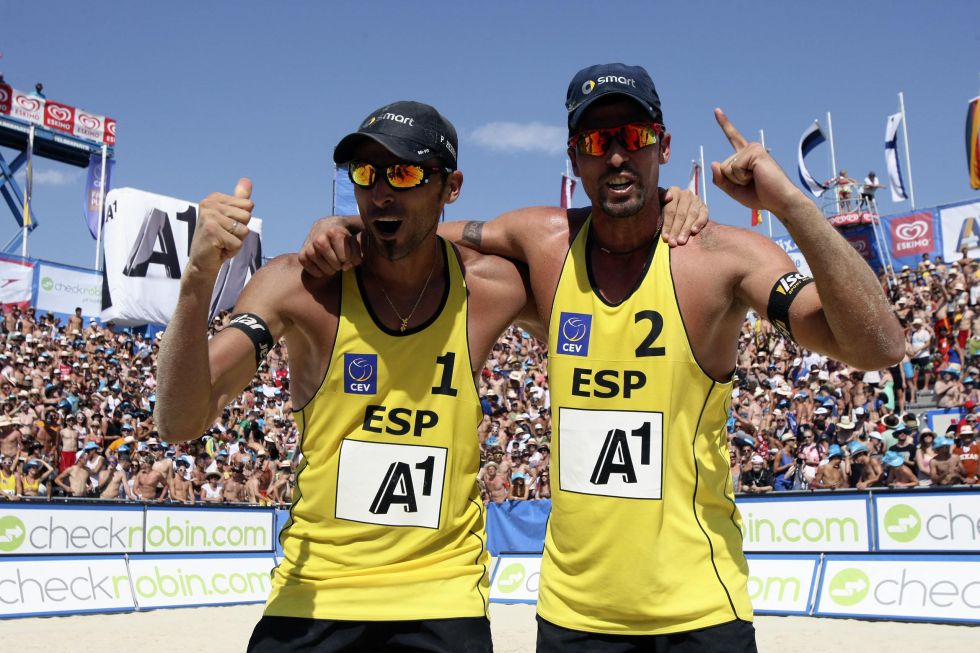 Herrera y Gavira campeones de Europa de voley-playa, Fernández y Baquerizo subcampeonas