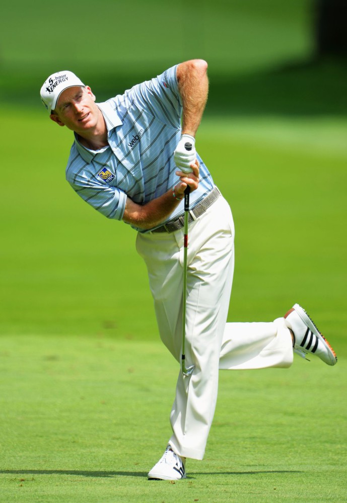 PGA Championship Golf 2013: Jim Furyk lidera con un golpe de ventaja sobre Jason Dufner