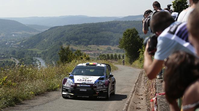 Rally de Alemania: Latvala lidera por delante de Neuville y Sordo, Ogier se retira