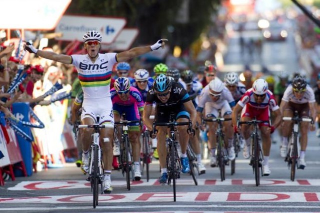 Vuelta a España 2013: Gilbert elude la maldición del campeón del mundo