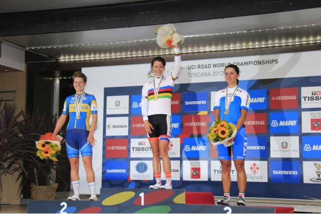 Mundial de ciclismo 2013: Marianne Vos es la reina también en Florencia