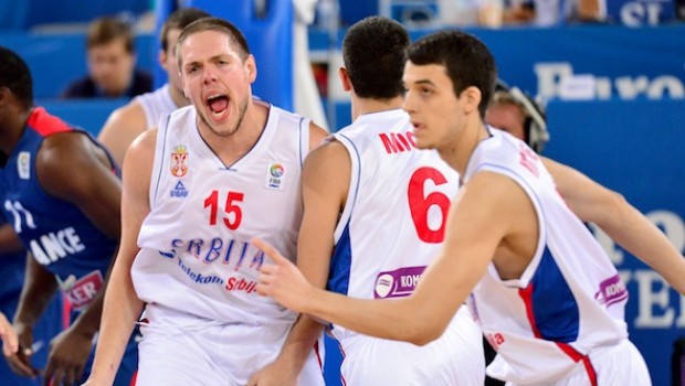 Eurobasket de Eslovenia 2013: Serbia pasa como primera y Ucrania entra de rebote en cuartos