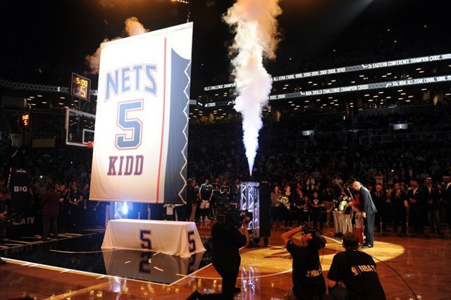 NBA: los Nets retiran la camiseta de Jason Kidd