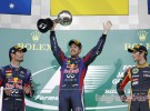GP de Japón 2013 de Fórmula 1: victoria de Vettel por delante de Webber, Grosjean y Alonso