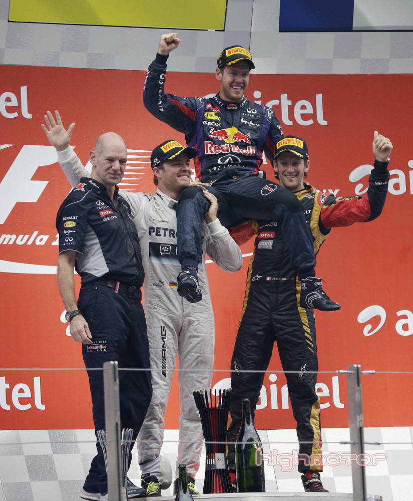 GP de India 2013 de Fórmula 1: Vettel certifica su cuarto título mundial con otro triunfo