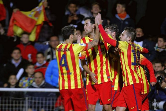 Copa del Rey 2013-2014: el Barcelona sentencia en Cartagena