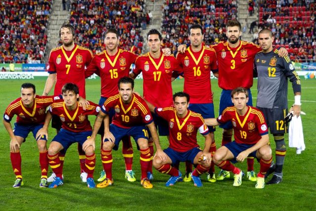 España lidera el Ranking FIFA de 2013