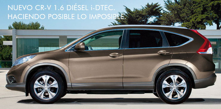 Conoce el nuevo Honda CRV 2013