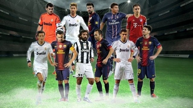 Elige el Once Ideal de 2013 a través de UEFA.com