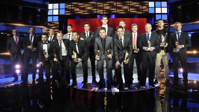 Los ganadores de los Premios LFP 2012-2013