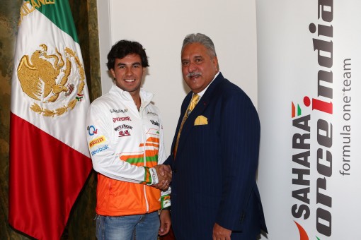 Sergio Pérez formará pareja con Nico Hulkenberg en Force India