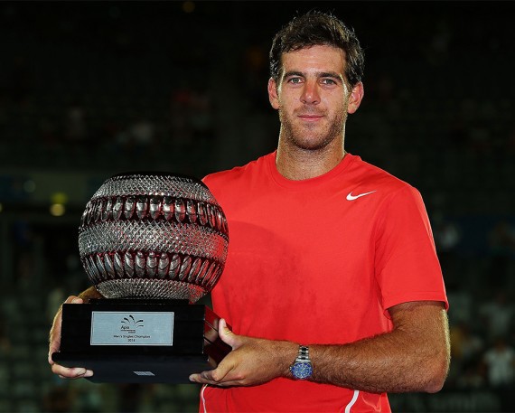 Juan Martín Del Potro y John Isner ganan los ATP de Sidney y Auckland 2014