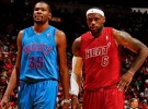 NBA: James y Durant, los mejores de diciembre de 2013