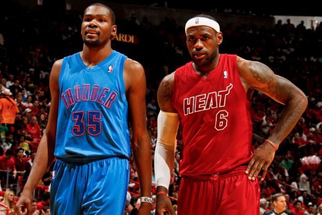 NBA: James y Durant, los mejores de diciembre de 2013