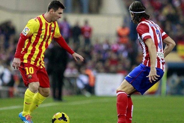 Liga Española 2013-2014 1ª División: Barça, campeón de invierno tras empatar en el Calderón