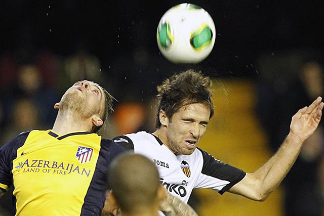 Copa del Rey 2013-2014: Valencia y Atlético empatan en Mestalla