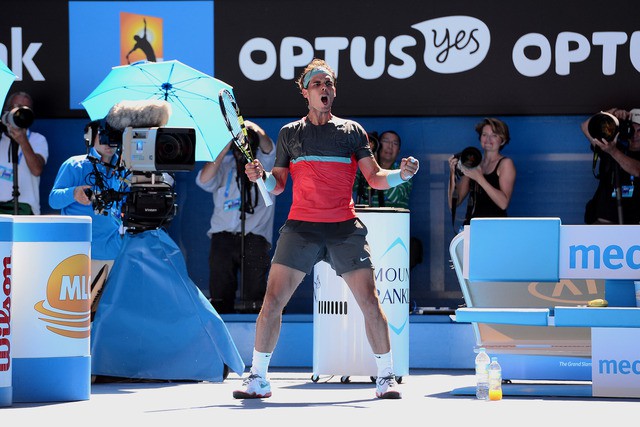 Open de Australia 2014: Rafa Nadal a semis tras duro partido ante Dimitrov