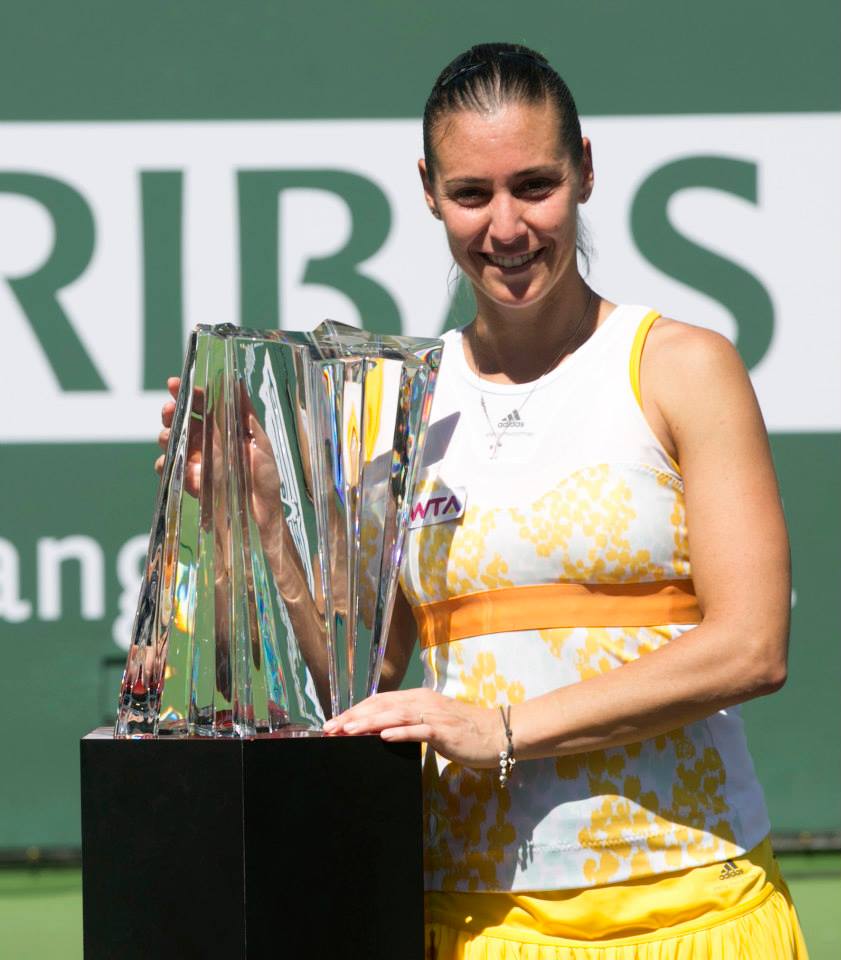 Masters de Indian Wells 2014: Flavia Pennetta campeona ganando a Agnieszka Radwanska