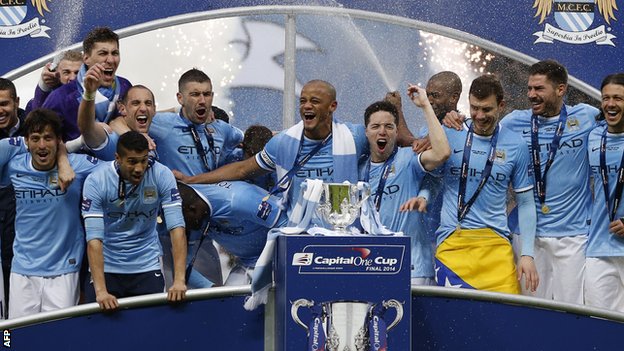 El Manchester City campeón de la Capital One Cup tras ganar al Sunderland