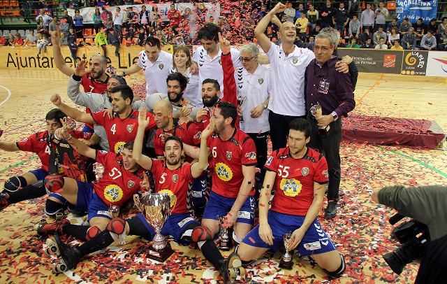 Moritz Vendrell revalida su título de campeón de Copa del Rey de hockey patines