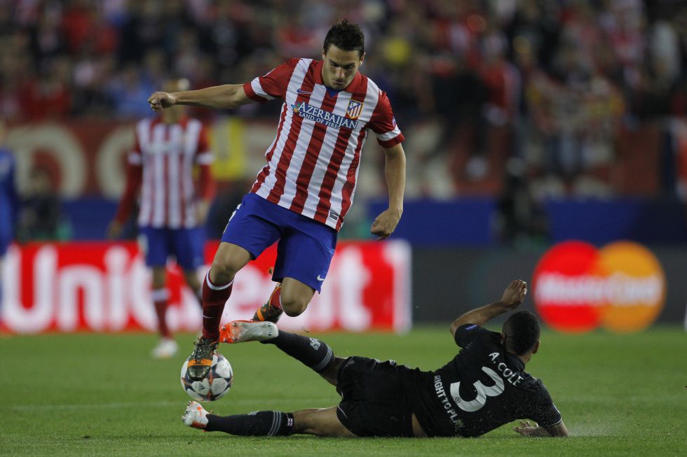 Champions League 2013-2014: Atlético y Chelsea empatan sin goles y lo dejan todo para Stamford Bridge