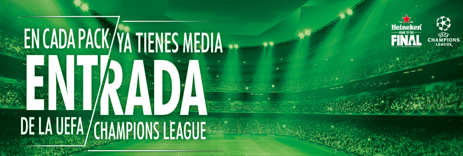 Heineken te regala media entrada para la final de Champions, ¿qué harías por la otra mitad?