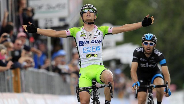 Giro de Italia 2014: Battaglin da la segunda consecutiva para el Bardiani