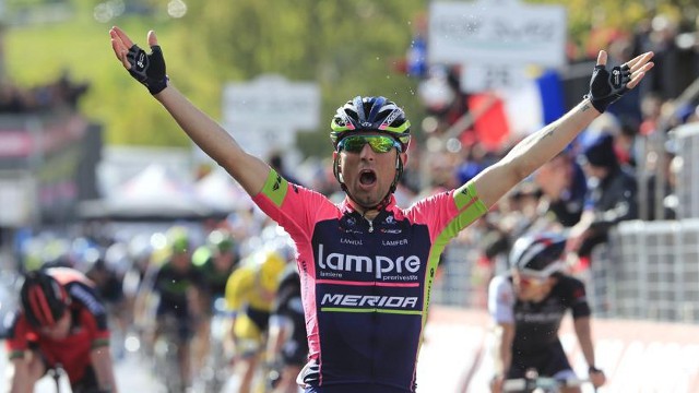 Giro de Italia 2014: Diego Ulissi gana otra etapa pasada por agua