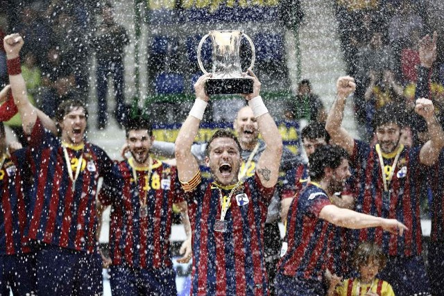 El FC Barcelona gana la Copa del Rey de balonmano de 2014