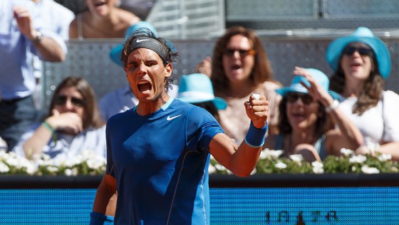 Masters de Madrid 2014: Rafa Nadal, Bautista Agut y Sharapova a semis, Williams lesionada