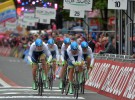 Giro de Italia 2014: el canadiense Svein Tuft es el primer líder