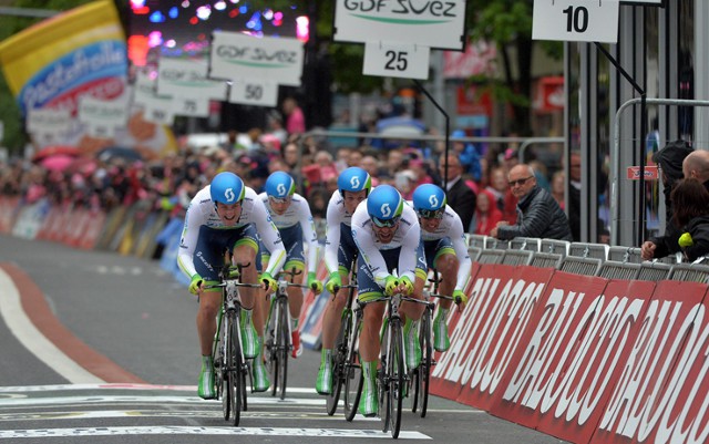Giro de Italia 2014: el canadiense Svein Tuft es el primer líder